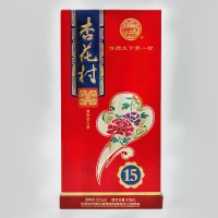 山西 汾酒杏花村 15年红色经典婚庆白酒475ml清香型53度送礼（买6瓶发原箱）