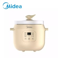 美的 电炖盅燕窝隔水炖陶瓷迷你一人食煲汤煮粥家用小电炖锅智能TGS20Y