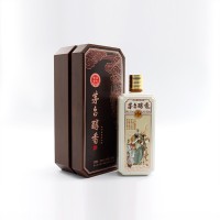 茅台醇香财神文化酒 柔和酱香型白酒节日送礼白酒500ml（买6瓶发原箱）