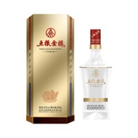 五粮金樽金六棱52度浓香型白酒500ml高端送礼（买6瓶发原箱）