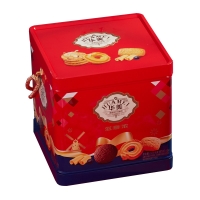 华美滋意浓•奥德丝什锦饼曲奇1050g桶装香酥牛奶曲奇饼干糕点