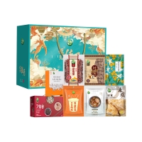 禾煜山珍干货礼盒干菌 营养粥礼盒南北干货大礼包企业团购礼品菌菇送礼员工福利购礼盒 煜见佳月2571g