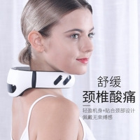 金稻颈椎按摩器护颈仪颈肩揉捏颈部肩颈腰部温热智能家用按摩仪器