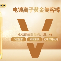 蓝韵黑胆石提拉美容按摩棒提升眼部按摩脸部按摩棒提拉紧致美容棒