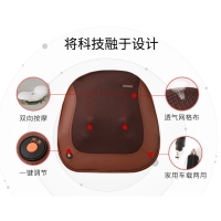 蓝韵保健按摩（按摩靠垫）按摩垫热敷按摩颈椎按摩器腰部肩颈头部腰背腿部按摩靠垫家用