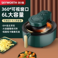 创维skyworth 空气炸锅 家用智能无油电炸锅机 6L大容量K419