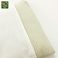 LABI BABY 拉比婴儿抑菌加长枕四季通用纯棉0-3岁小孩枕头儿童枕 绿色 60*27