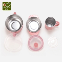 LABI BABY 拉比婴幼儿辅食餐具 宝宝辅食不锈钢餐具3件组(礼盒)