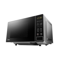 美的 (Midea)快捷微波炉 微电脑操控 智能蒸煮菜单 20升转盘加热 PM2003