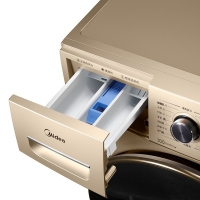 美的 (Midea)洗衣机全自动滚筒洗衣机 10公斤kg 单洗 MG100-1451WDY-G21G