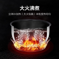 美的 (Midea)电饭煲家用电饭锅3L智能预约IH加热电饭煲触控健康智能30 LH5