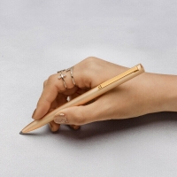 小米 金属签字笔0.5mm油墨笔黑色水笔文具办公用品