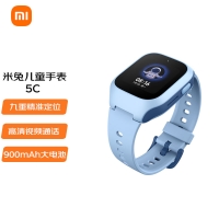 小米 米兔儿童电话手表5C表带通用蓝/红色腕带屏幕