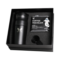 唯地 太空人礼盒套装研磨冲煮一体随行杯精品拼配咖啡豆