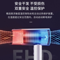 小适A1-W电吹风负离子家用护发电吹头发筒便携式寝室宿舍大小功率