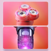 小适F1-R剃须刀泰迪剃须刀红色充电式男士电动智能胡须刮胡刀