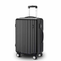 爱登堡（Edenbo）商务旅行拉杆箱  20寸DX963001-20F黑色 出差旅行行李箱万向轮