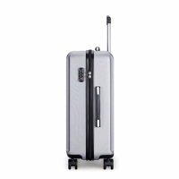 爱登堡（Edenbo）商务旅行拉杆箱  20寸DX963001-20B银色 出差旅行行李箱万向轮