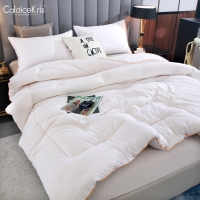 CaldiceKris（中国CK）CK-JF11006 白色 1.5*200cm 温馨暖肤绒磨毛大豆被