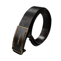 CaldiceKris（中国CK） CK商务皮带金色 男士皮带 CK-P1004 黑色