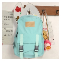 CaldiceKris（中国CK）CK-B424 百搭休闲双肩包 浅绿色