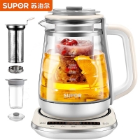苏泊尔（SUPOR）养生壶加厚玻璃燕窝壶1.5L电水壶SW-15Y11 隔水精炖