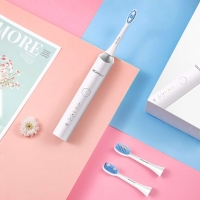 罗曼（ROAMAN）智能敏感美白电动牙刷 E7 家用专用牙齿清洗洗牙神器口腔清洁 白色
