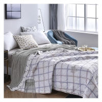 路易卡罗 春之彩健康被 夏被棉被冬被单人空调被夏凉被双人春秋被150x200cm