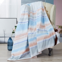 路易卡罗 绚丽彩虹被 夏被棉被冬被单人空调被夏凉被双人春秋被180x210cm