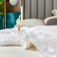 路易卡罗 纯棉提花棉花被 夏被棉被冬被单人空调被夏凉被双人春秋被200x230cm