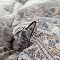 路易卡罗 慕尚典雅羽丝绒被 加厚冬被保暖被芯单双人四季棉被200x230cm