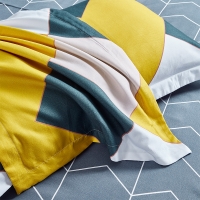 路易卡罗 居尚四件套 200x230cm简约现代风四件套床上用品【菱度】