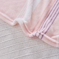 路易卡罗 毛毯盖毯轻便保暖办公家用绒毯午睡空调毯套装 曼达法兰绒毯180*200cm