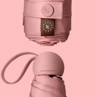 蕉下 太阳伞防晒防紫外线胶囊伞户外遮阳伞女士防晒伞晴雨伞迷你折叠五折伞雨伞 胶囊系列