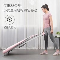 小乔跑步机 家用可折叠智能运动健身器材多功能静音减震小型迷你走 Q1SD粉