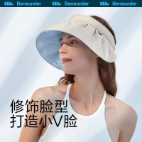 蕉下 纭际系列贝壳防晒空顶帽 防晒帽女夏季新款网红贝壳帽防紫外线遮阳帽【经典款】