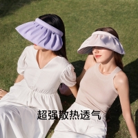 蕉下 纭际系列贝壳防晒帽 防晒帽女夏季新款网红帽防紫外线遮阳帽女士太阳帽子户外骑行帽子