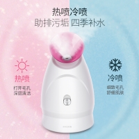 K-SKIN 金稻蒸脸器纳米蒸汽美容仪器喷雾机家用 冷热双喷补水仪脸部加湿器 KD232白色 绿色