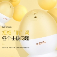 K-SKIN 金稻蒸脸器美容仪小型家用喷雾机冷热双 喷蒸面器补水仪蒸脸加湿器 KD535白色