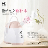 K-SKIN 金稻蒸脸器冷热双喷纳米喷雾美容仪补水 冷喷加湿蒸面器面部蒸脸仪 KD520A粉色