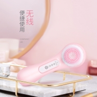 K-SKIN 金稻毛孔清洁器洁面仪美容仪洗面女软毛 电动抖音洗脸刷充电式洗脸 KD3033C粉色