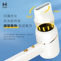 K-SKIN 金稻电吹风机家用理发店大功率负离子护 发静音吹风筒冷热不伤发 KD318A