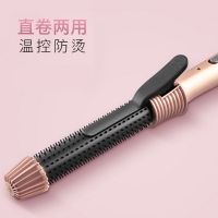 K-SKIN 金稻卷发棒两用大波浪烫发电卷棒内扣不 伤发卷发神器 KD3883红色