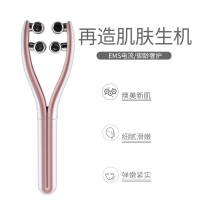 K-SKIN 金稻V脸滚轮式美容仪脸部按摩器小V脸提 拉棒双下巴紧致塑型美颈仪 KD907A豆沙 绿色