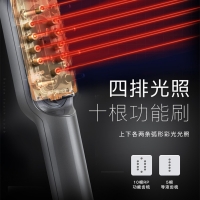 K-SKIN 金稻光束健发梳微电流射频按摩仪器护发 梳 KD3806RF白色 灰色