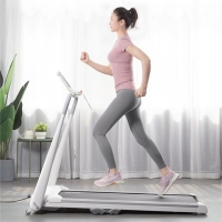小乔智能跑步机家用款小型电动折叠走步家庭室内 Q1SP白色 高效燃脂