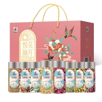 塞翁福 花茶礼盒640g（悦花颜开）玫瑰花菊花送长辈团购