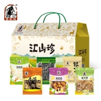 塞翁福 汇山珍菌菇礼盒送长辈过年送礼团购619g