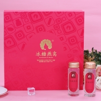 夫人燕窝 娇容如初（嫣红）进口燕盏冰糖即食燕窝孕妇老人滋补礼盒装70g*6瓶