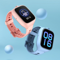 小米 米兔儿童电话学习手表4X小学生防水定位全网通 蓝色 粉色